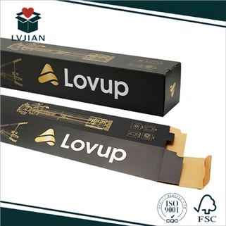 Boîte en carton ondulé longue pour support d'appareil photo
