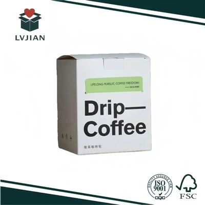 Récipient en papier pour café fait main